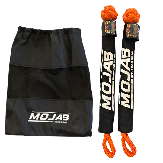 Soft Shackle 1/2'' x 22'' with sleeve and bag (Set of 2 Shackles) (Lifetime Warranty) - Premium Soft Shackle by Xtreme Canopies