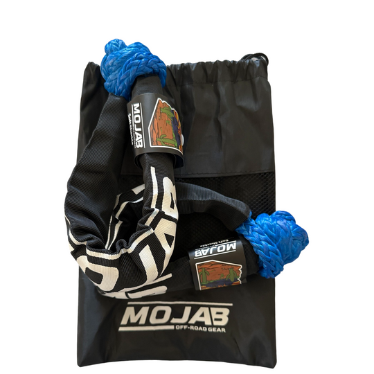 Soft Shackle 3/8'' x 22” with sleeve and bag (Set of 2 Shackles) (Lifetime Warranty) - Premium Soft Shackle by Xtreme Canopies