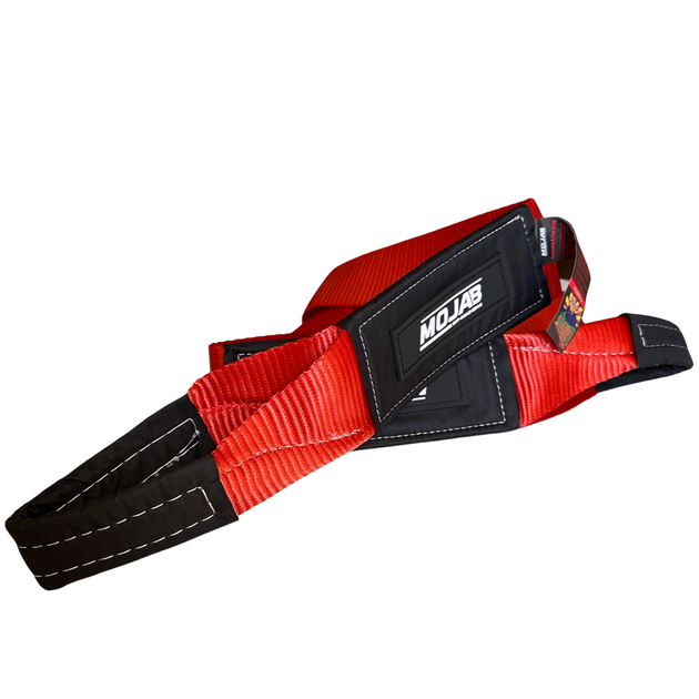 4''x10' Tree Saver Strap / Tow Strap / Winch Strap (Lifetime Warranty) - Premium Tow Strap by Xtreme Canopies