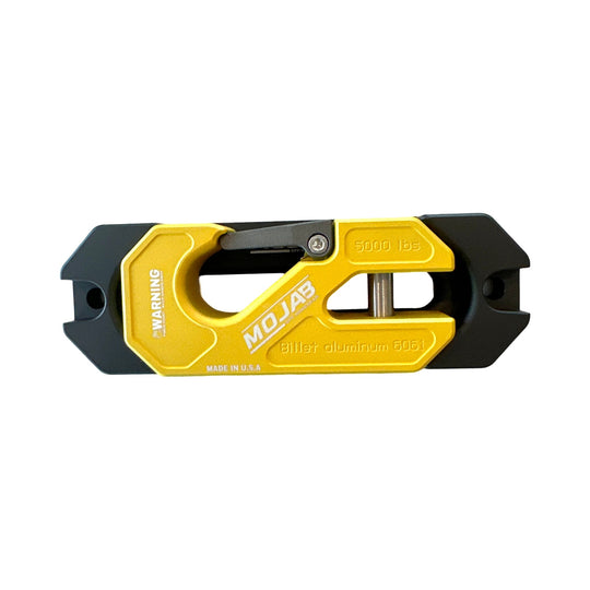 Side By Side / UTV Aluminum Recessed Winch Shackle with Fairlead Kit, closed latch (LIFE TIME WARRANTY*) - Premium Winch Shackle by Xtreme Canopies