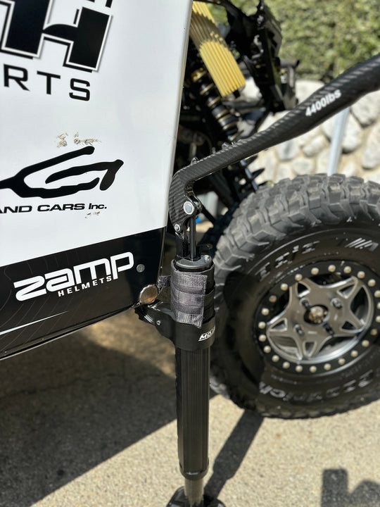 CarbonPro Compact Hydraulic Jack with Mounting Clamps MLH 40'' - Premium Truck Accessory by Xtreme Canopies