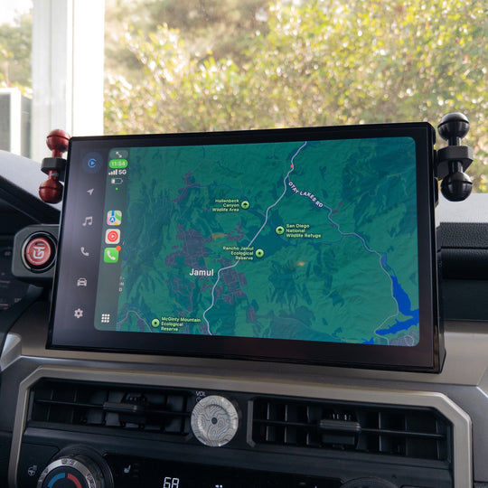 Billet Aluminum 4th Gen Tacoma / 6th Gen 4runner Dashtop Multi Mount (DMM) - Premium Truck Accessory by Xtreme Canopies