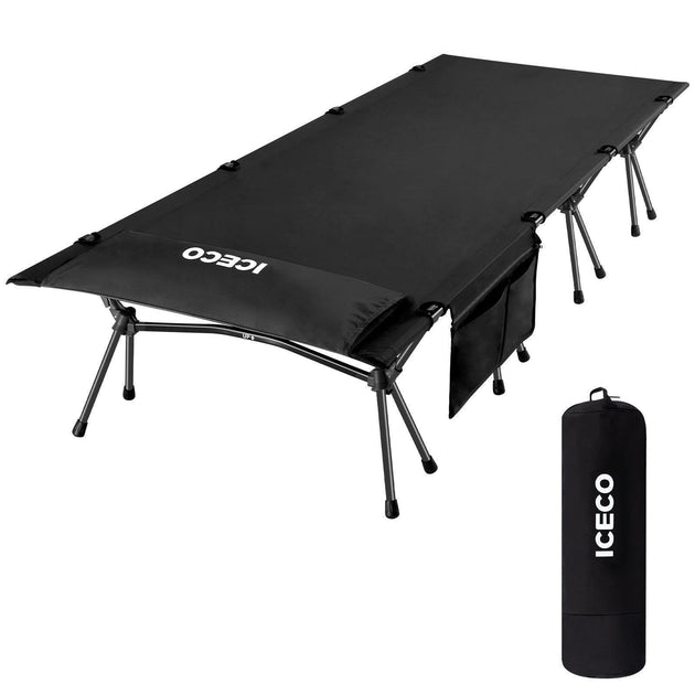 Camping Cot for Adults, Folding Cot, Portable Bed Sleeping Cot | ICECO - Premium Camping by Xtreme Canopies