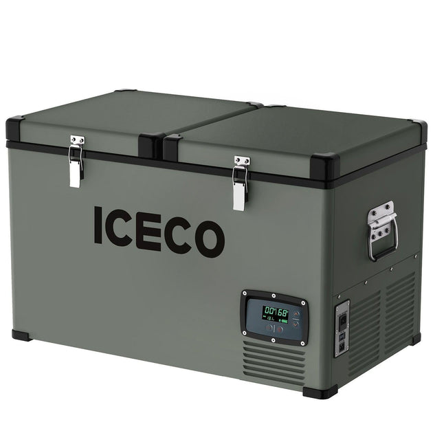 VL65 Dual Zone Metal Fridge Freezer with Cover | ICECO | 65LT - Premium VL Series by Xtreme Canopies