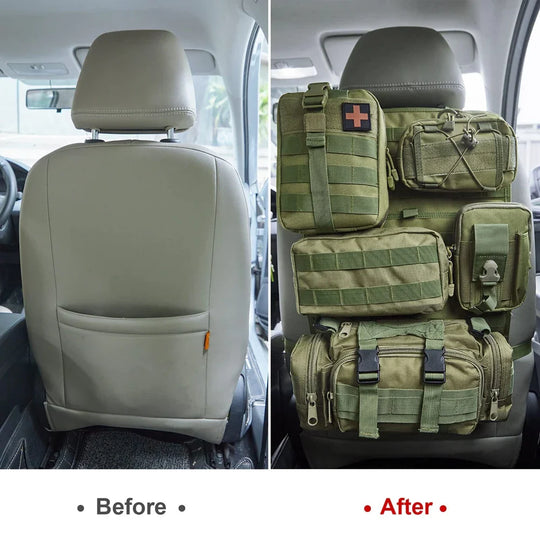 Tactical MOLLE Seat Organizer Full Set - Premium organizer by Xtreme Canopies
