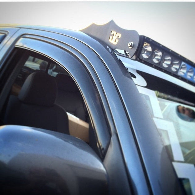 2005+ Tacoma Curved 50" LED Light Bar Roof Mounts - Premium Vehicle Mount by Xtreme Canopies