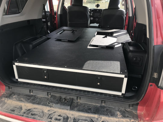 Stealth Sleep and Storage Package with Fitted Top Plate for Toyota 4Runner 2010-2024 5th Gen. - Premium Packages by Xtreme Canopies