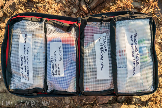 First Aid IFAK Bag - Large | Triple Run - Premium Master by Xtreme Canopies