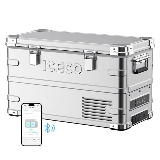 APL35 Dual Zone Aluminum Fridge refrigerator| ICECO | 35 LT - Premium APL Series by Xtreme Canopies