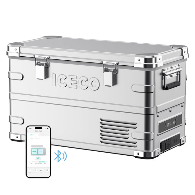 APL35 Dual Zone Aluminum Fridge refrigerator| ICECO | 35 LT - Premium APL Series by Xtreme Canopies