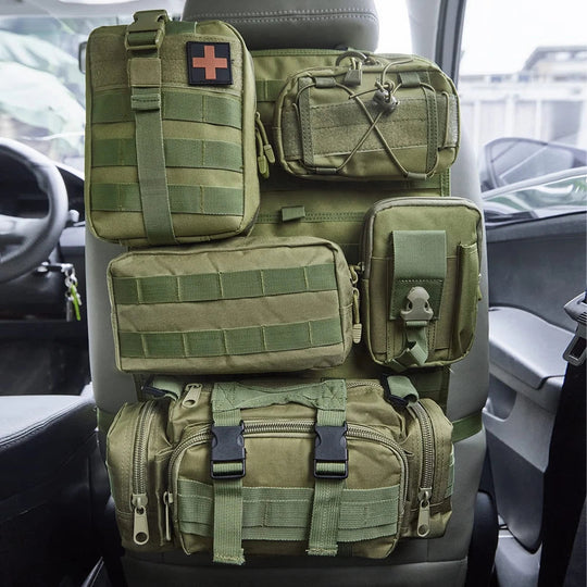 Tactical MOLLE Seat Organizer Full Set - Premium organizer by Xtreme Canopies
