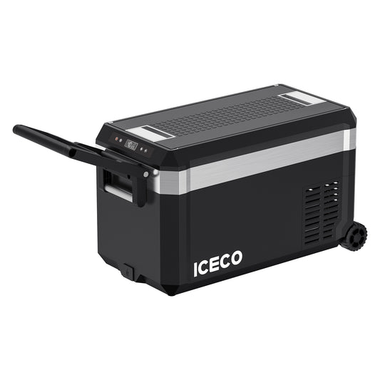 JP30 Pro Single Zone Wheeled Portable Freezer With Cover | ICECO | 30 LT - Premium JP Pro Series by Xtreme Canopies