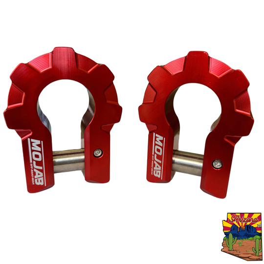 3/4'' Extreme duty Aluminum D-Shackle set (9T) (LIFETIME WARRANTY*) - Premium Shackle by Xtreme Canopies