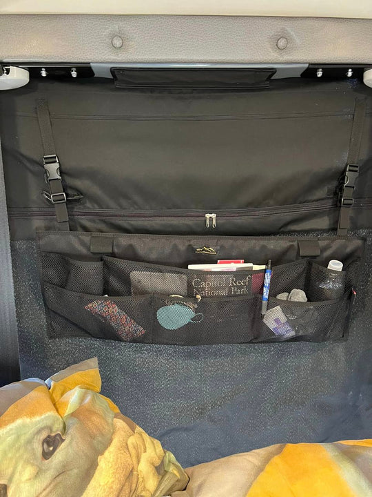 Rear Storage Organizer for StoryTeller, Jayco, Entegra & Revel Vans - Premium Truck Accessory by Xtreme Canopies