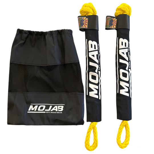 Soft Shackle 1/2'' x 22'' with sleeve and bag (Set of 2 Shackles) (Lifetime Warranty) - Premium Soft Shackle by Xtreme Canopies