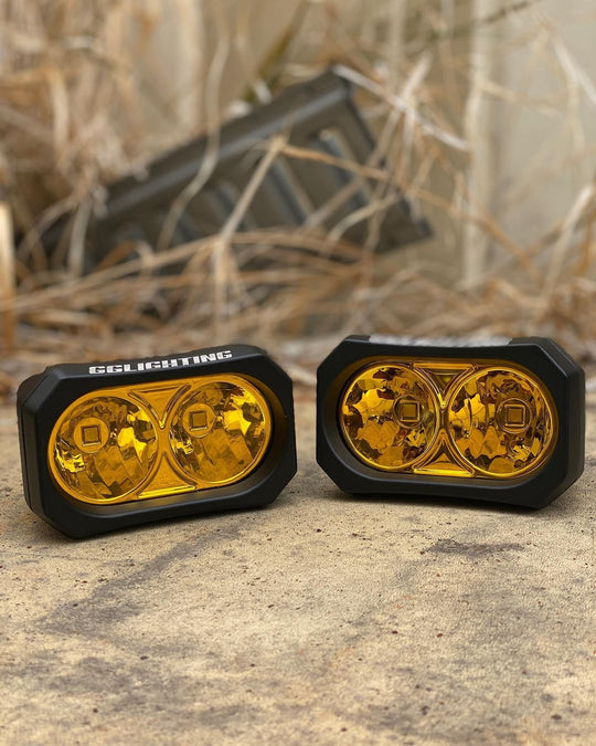 GP20 LED Pod Pair Amber - Premium Truck Accessory by Xtreme Canopies