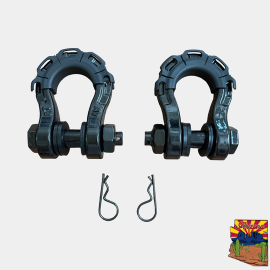 3/4” Forged Steel D-shackle set (8T) (LIFE TIME WARRANTY*) - Premium Truck Accessory by Xtreme Canopies
