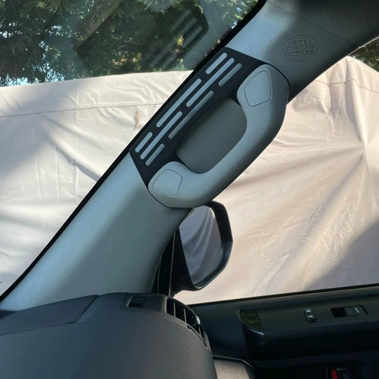 2010-2023 Lexus GX460 A-Pillar Grab Handle Accessory Mount For Phones Ham Radios Switch’s Winch Controller Cams Overlanding - Premium A-Pillar Grab Handle Accessory Mount by Xtreme Canopies