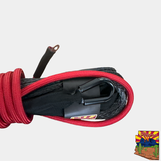 1/4” x 50” Heavy duty SXS synthetic winch line - Premium Truck Accessory by Xtreme Canopies