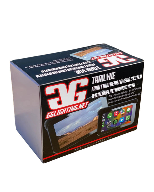 TrailVue Front and Rear Camera System with Carplay/Android Auto - Premium Truck Accessory by Xtreme Canopies