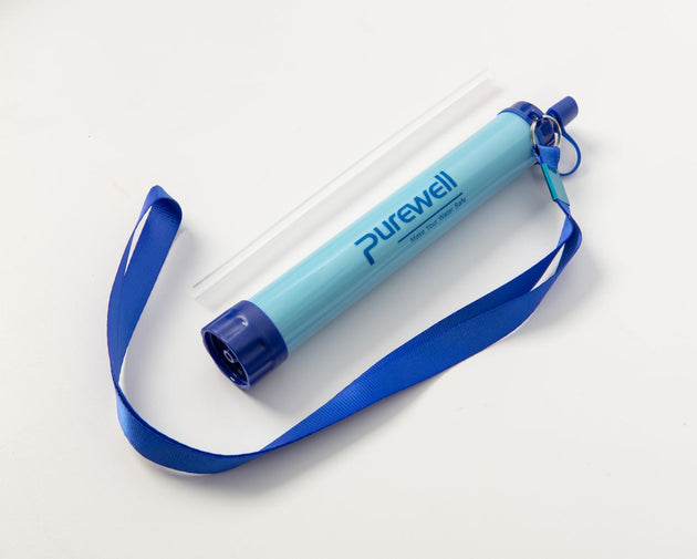 Purewell Straw Water Filter - Premium Survival Essentials by Xtreme Canopies