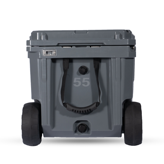 55QT Rolling Rugged Cooler - Premium Cooler by Xtreme Canopies