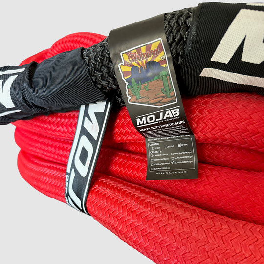 1 1/2” x 30' Kinetic rope with storage bag (Lifetime Warranty) - Premium Kinetic rope by Xtreme Canopies