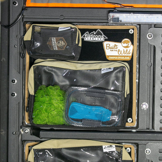 RiPouch™ Alu-Cab Rear Door Storage System - Premium Truck Accessory by Xtreme Canopies