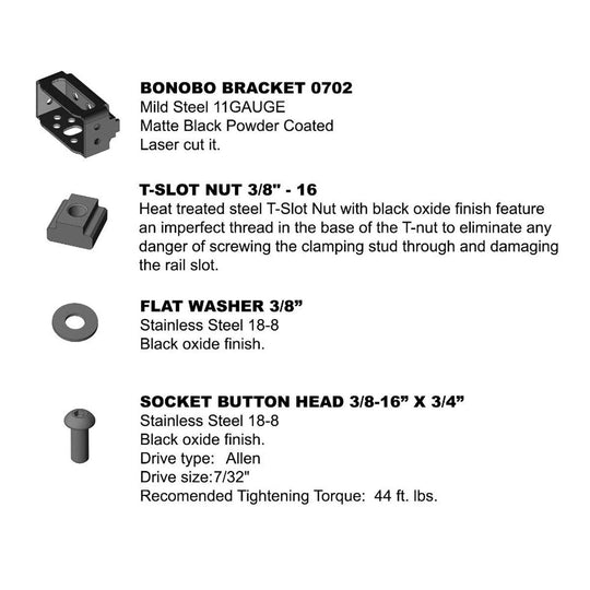 Bed Rail Tie Down Bracket & Accessory Mount - Premium Truck Accessory by Xtreme Canopies