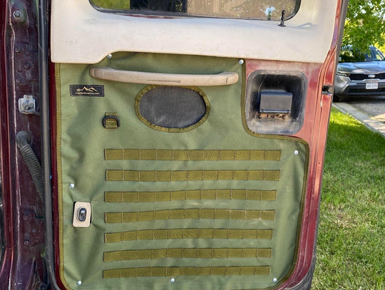 Ford Econoline Back Door Panel Organizer - Premium Vehicle by Xtreme Canopies