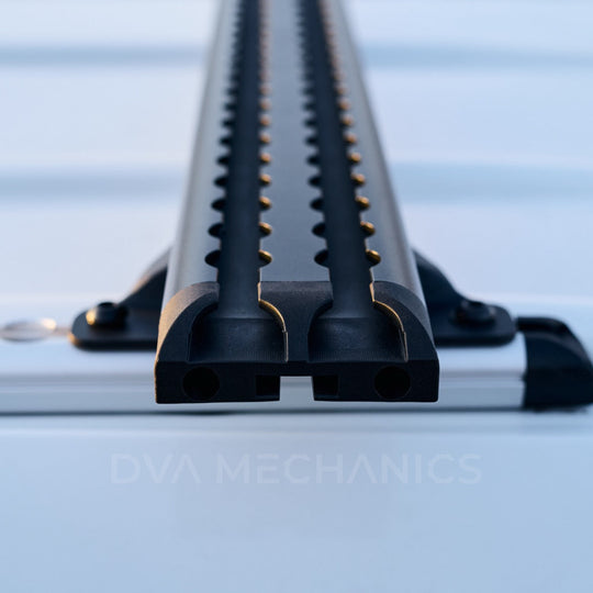 Mercedes Sprinter: DualTrack-T™ Cross Bar | 2-Rail Kit - Premium Truck Accessory by Xtreme Canopies