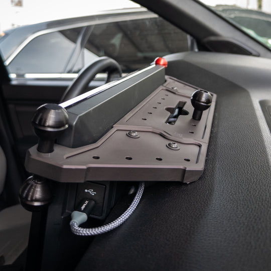 Billet Aluminum 4th Gen Tacoma / 6th Gen 4runner Dashtop Multi Mount (DMM) - Premium Truck Accessory by Xtreme Canopies