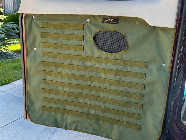 Ford Econoline Back Door Panel Organizer - Premium Vehicle by Xtreme Canopies