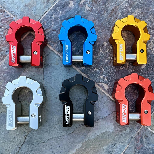 3/4'' Extreme duty Aluminum D-Shackle set (9T) (LIFETIME WARRANTY*) - Premium Shackle by Xtreme Canopies
