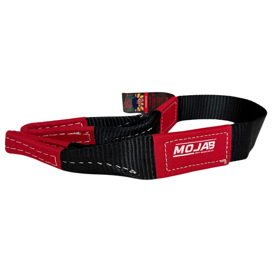 2''x4' Short Strap / Winch Strap (Lifetime Warranty) - Premium Tow Strap by Xtreme Canopies