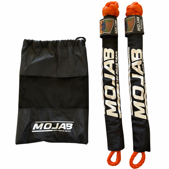 Soft Shackle 3/8'' x 22” with sleeve and bag (Set of 2 Shackles) (Lifetime Warranty) - Premium Soft Shackle by Xtreme Canopies