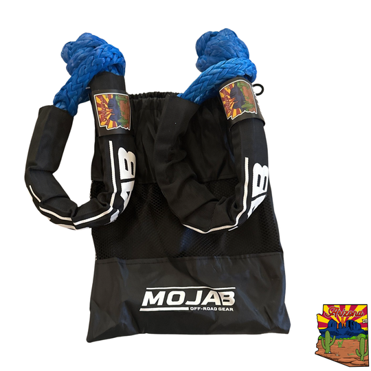 Soft Shackle 1/2'' x 22'' with sleeve and bag (Set of 2 Shackles) (Lifetime Warranty) - Premium Soft Shackle by Xtreme Canopies