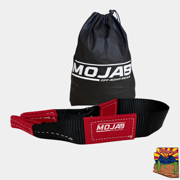2''x4' Short Strap / Winch Strap (Lifetime Warranty) - Premium Tow Strap by Xtreme Canopies