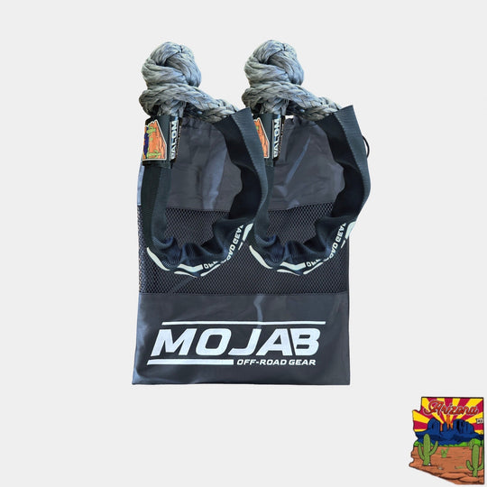 Soft Shackle 1/2'' x 22'' with sleeve and bag (Set of 2 Shackles) (Lifetime Warranty) - Premium Soft Shackle by Xtreme Canopies