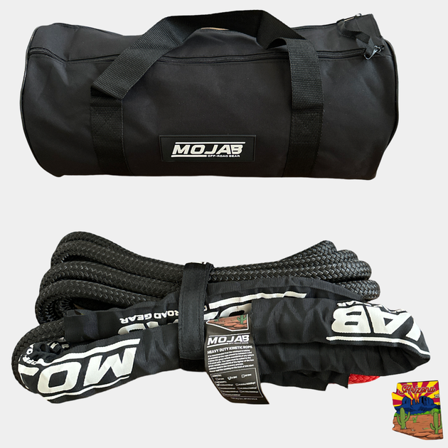 5/8" x 26' Kinetic Rope with Storage Bag (Lifetime Warranty) - Premium Truck Accessory by Xtreme Canopies
