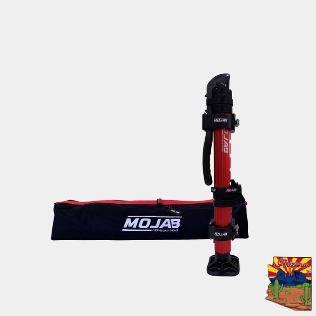 CarbonPro Compact Hydraulic Jack with Mounting Clamps MLH 40'' - Premium Truck Accessory by Xtreme Canopies