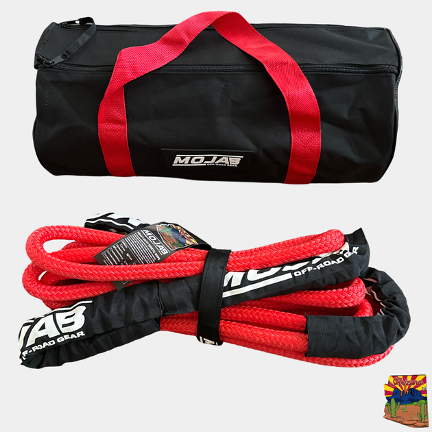 5/8" x 26' Kinetic Rope with Storage Bag (Lifetime Warranty) - Premium Truck Accessory by Xtreme Canopies