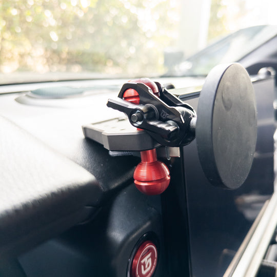 Billet Aluminum 4th Gen Tacoma / 6th Gen 4runner Dashtop Multi Mount (DMM) - Premium Truck Accessory by Xtreme Canopies
