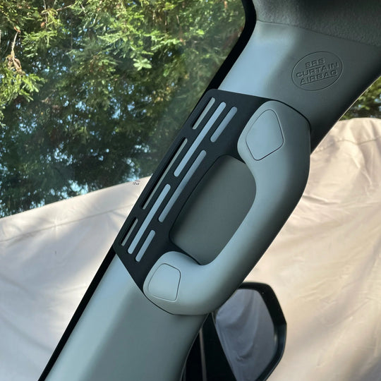 2010-2024 Toyota 4Runner (5th Gen) Passenger Side A-Pillar Grab Handle Accessory Mount For Phones Ham Radios Switch’s Winch Controller Cams Overlanding - Premium A-Pillar Grab Handle Accessory Mount by Xtreme Canopies