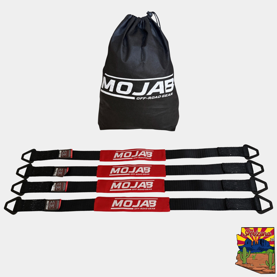 2"x 39'' Axle Tie-down with rings (pack of 4) (Lifetime Warranty) - Premium Tie-Down by Xtreme Canopies