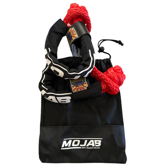 Soft Shackle 1/2'' x 22'' with sleeve and bag (Set of 2 Shackles) (Lifetime Warranty) - Premium Soft Shackle by Xtreme Canopies