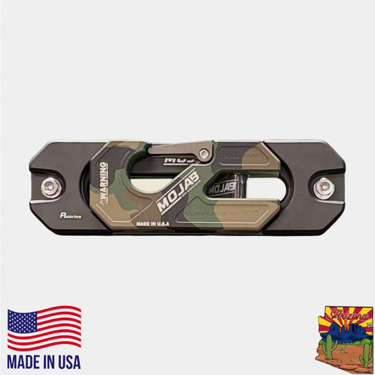 Aluminum Recessed Winch Shackle with Fairlead Kit, closed latch (LIFE TIME WARRANTY*) - Premium Winch Shackle by Xtreme Canopies