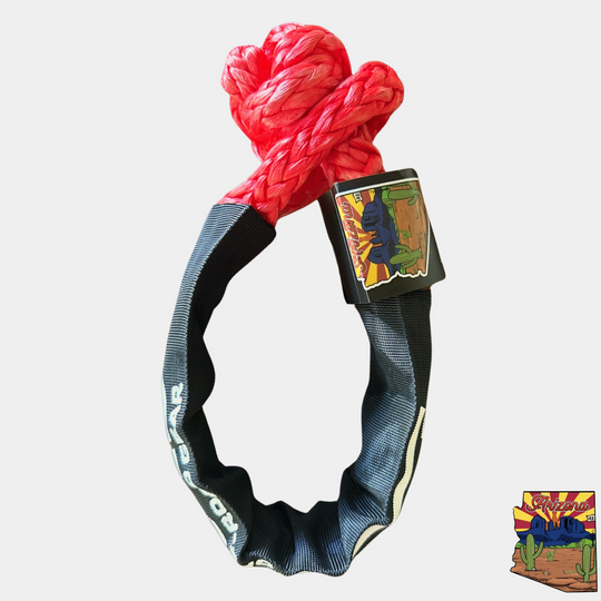 Soft Shackle 3/8'' x 22” with sleeve and bag (Single Shackle) (Lifetime Warranty) - Premium Truck Accessory by Xtreme Canopies