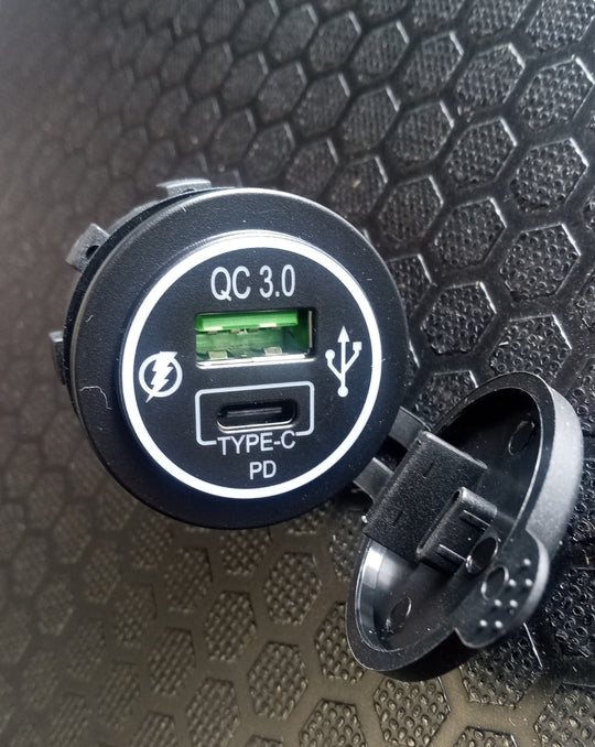 Stealth Power Port for 3rd Gen Toyota Tacoma (2016+) - Premium Truck Accessory by Xtreme Canopies