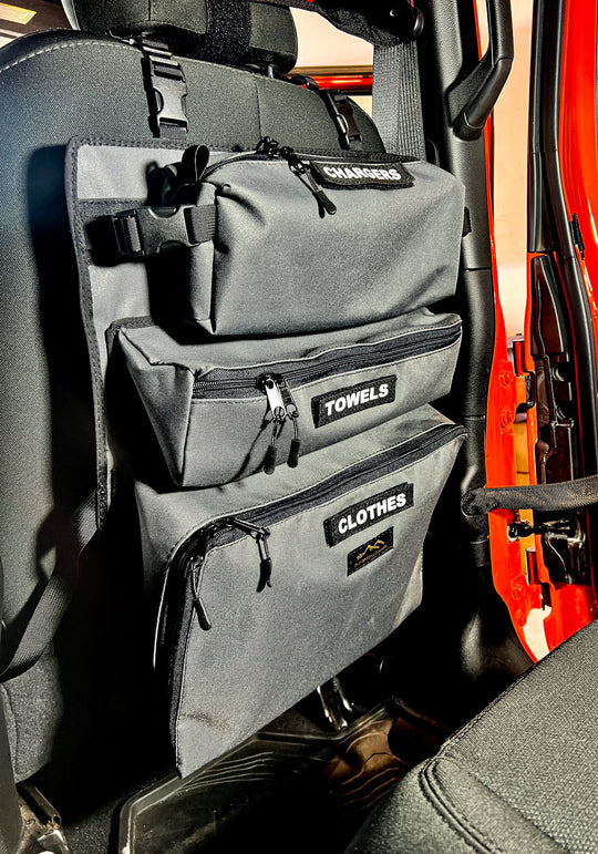 Arches Overlander 1 Seat Organizer - Premium Vehicles by Xtreme Canopies